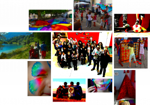 Photos illustrant la vie associative à Com'expression